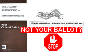 Not Your Ballot Not Your Ballot